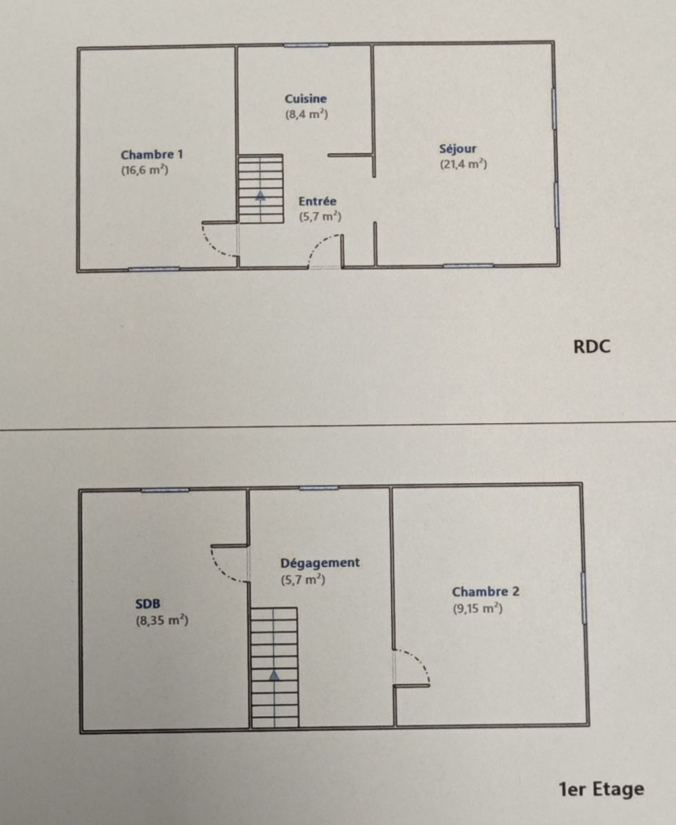 Maison 3 pièces